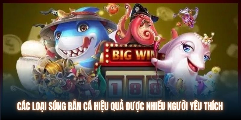 Các Loại Súng Bắn Cá Hiệu Quả Được Nhiều Người Yêu Thích