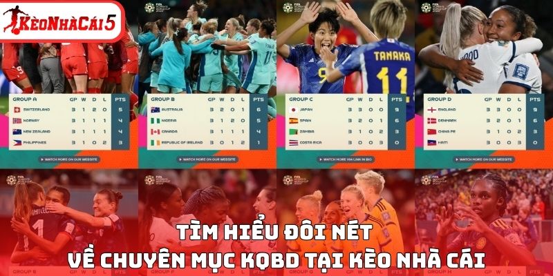 Tìm hiểu đôi nét về chuyên mục KQBD tại Kèo Nhà Cái